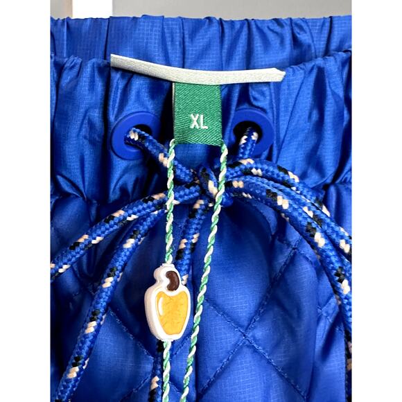 New Farm Rio Macaw Forest Black Quilted Pants XL - Picture 7 of 10